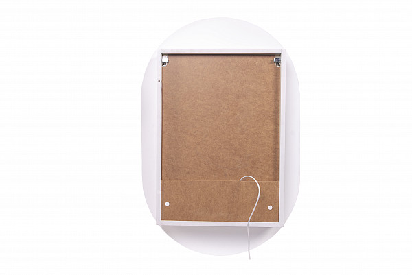 Зеркало-шкаф "Каре Арка 60*90" с подсветкой, сенсор на зеркале