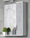 Зеркало-шкаф Corozo Чикаго 65 бетон SD-00000302