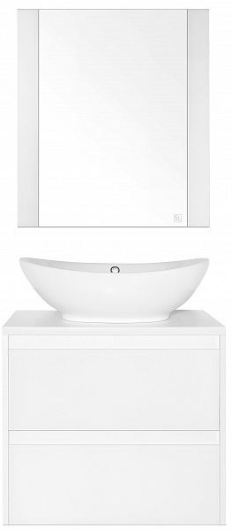 Зеркало Style line Монако 60х70, белый