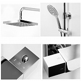 Душевой комплект с Термостатическим смесителем Wasserkraft A15502 Thermo