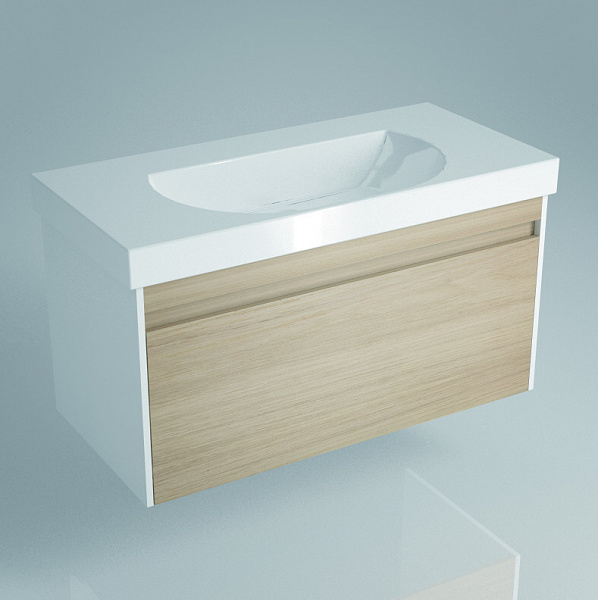 Тумба для раковины Kerama Marazzi Buongiorno 100 см BGN.100.1\OAK