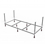 М12 Каркас сварной + установочный комплект 150*75 Азов MIRSANT "Premium" NEW без сифона