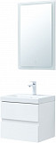 Мебель для ванной Aquanet Беркли 50 белый глянец (2 ящика) 00306356