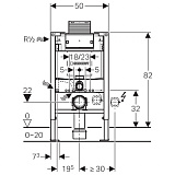 Система инсталляции для унитазов Geberit Omega 12 111.003.00.1