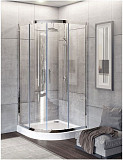 Душевой уголок Aquanet Delta NPE2142 100x100, R550, прозрачное стекло NPE2142