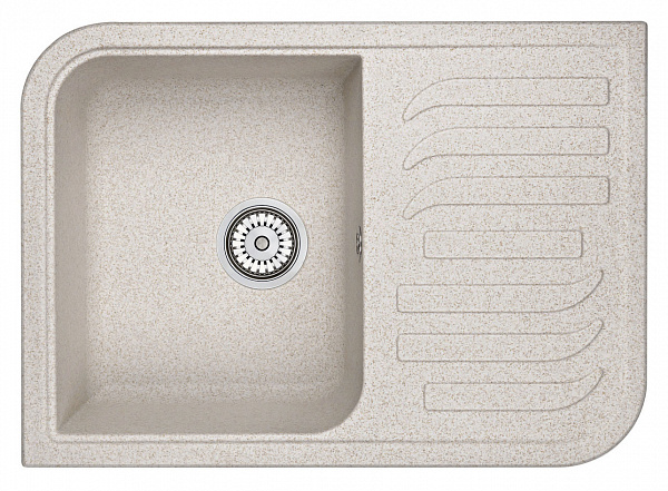 Мойка кухонная Granula прямоугольная кварц 7001, ПИРИТ