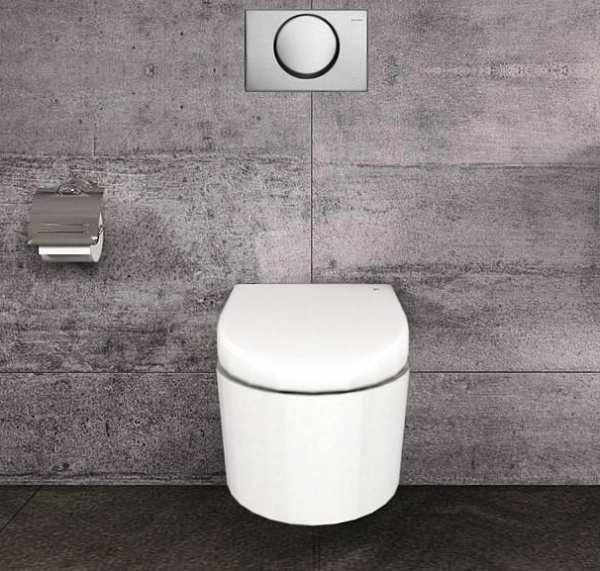 Клавиша смыва Geberit Delta 11 115.101.00.1 нержавеющая сталь