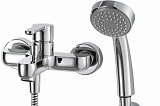Смеситель для ванны с коротким изливом с аксессуарами Bravat Stream F63783C-B
