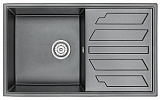 Мойка кухонная Granula прямоугольная кварц 8601, ШВАРЦ