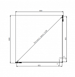 Душевое ограждение Ambassador Abner 10011105