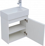 Мебель для ванной Aquanet Nova Lite 50 белый глянец (с дверецей) 00302531