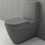 Чаша унитаза-компакт Bocchi Taormina 1017-006-0129 серая