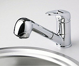 Смеситель для кухни с выдвижной лейкой Wasserkraft Oder 6365