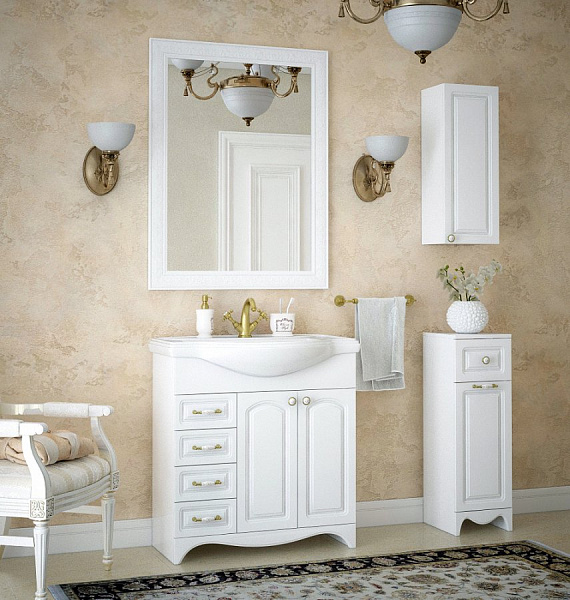 Шкаф подвесной Corozo Классика 30 белый SD-00000366