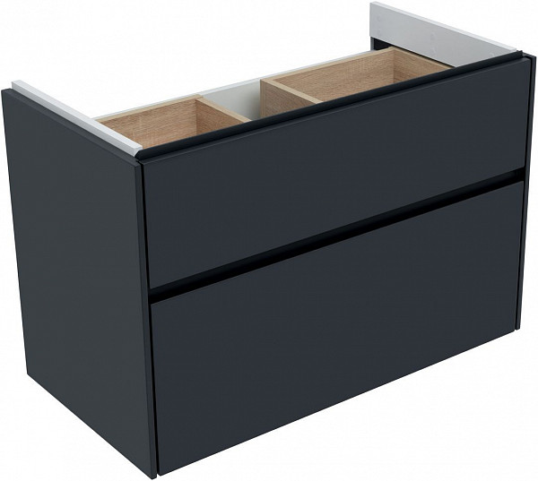 Тумба под раковину Aquanet Бруклин 85 антрацит матовый 00310142