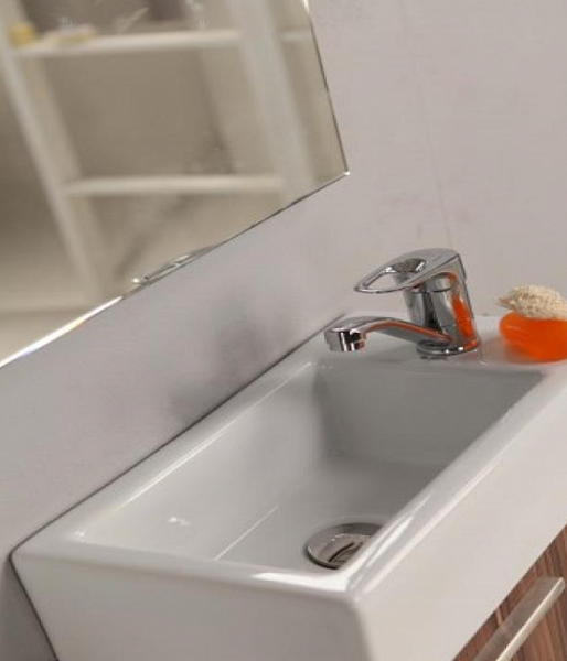 Прямоугольная раковина Santek Эрис 46 отверстие под смеситель справа 1WH301972