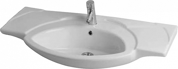 Раковина под тумбу Акватон - SEREL 100 1AX037WBXX000