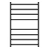 Полотенцесушитель электрический Point Меркурий PN83858B П8 500x800, диммер справа, черный