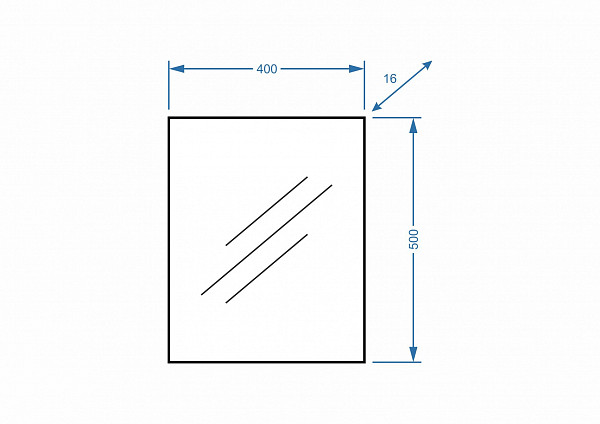 Зеркало "Норина 40*50"