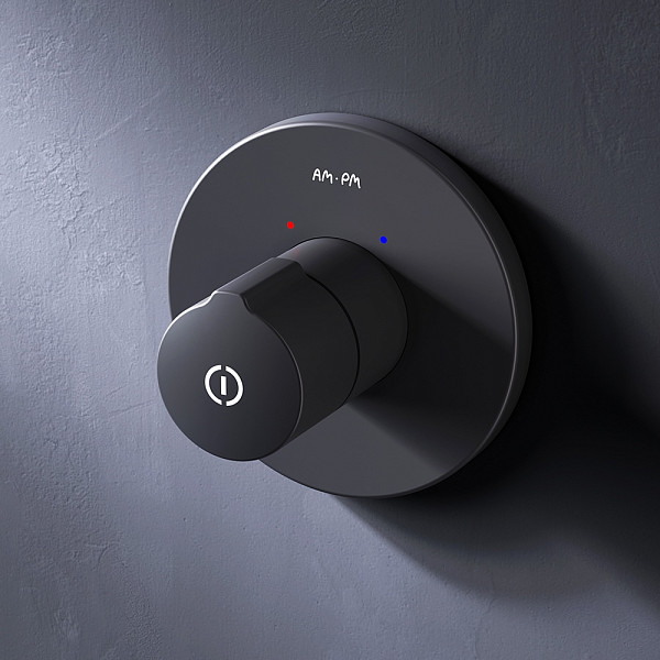 F85A65722 X-Joy TouchReel смеситель д/душа, монтируемый в стену, чёрный, шт.