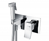 Встраиваемый смеситель с гигиенической лейкой Wasserkraft Aller 10638