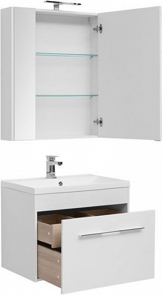 Мебель для ванной Aquanet Августа 75 белый (раковина Нота NEW) 00225246