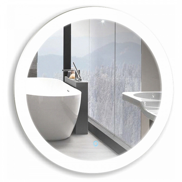 Зеркало AZARIO Перла d1000 сенсор выключатель (LED-00002464)