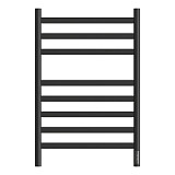 Полотенцесушитель электрический Point Селена PN16858B П8 500x800, диммер справа, черный