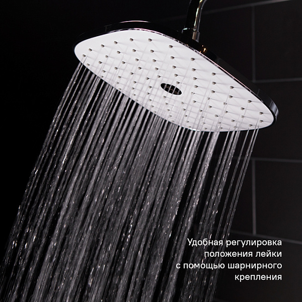 Смеситель для ванны с верхним душем, Sena, IDDIS, SENSB3Fi06