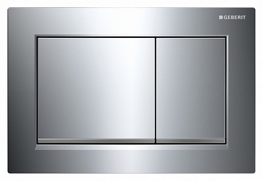 Клавиша смыва Geberit Omega 30 115.080.KH.1 хром глянец , хром матовый