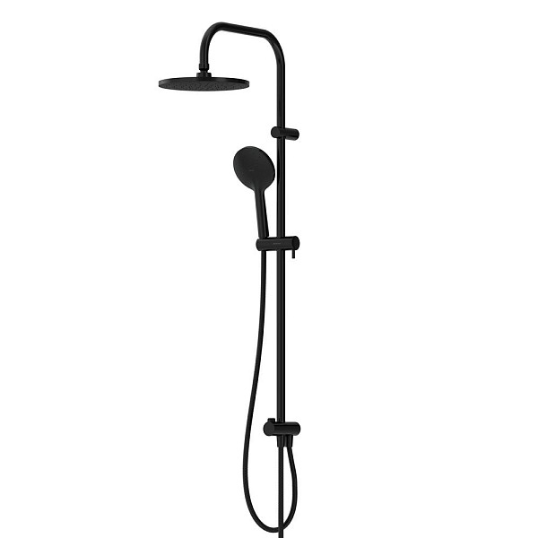 977000300 Jupiter, душ.система: верхн.душ 225 мм, ручн.душ 1 ф-ция 120 мм, штанга 1010 мм , черный