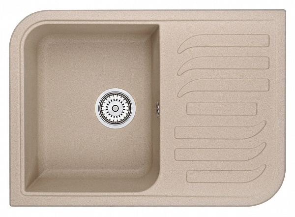 Мойка кухонная Granula прямоугольная кварц 7001, ПЕСОК