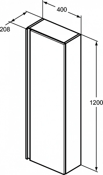 Шкафчик Ideal Standard TESI T0055WI