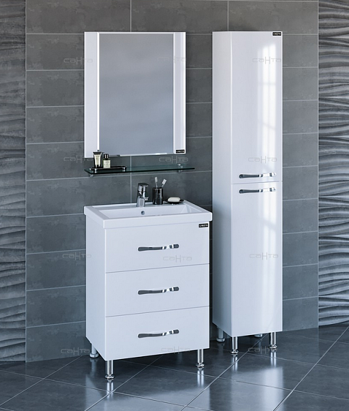 Тумба под раковину Виктория 60 напольная Санта 700122N