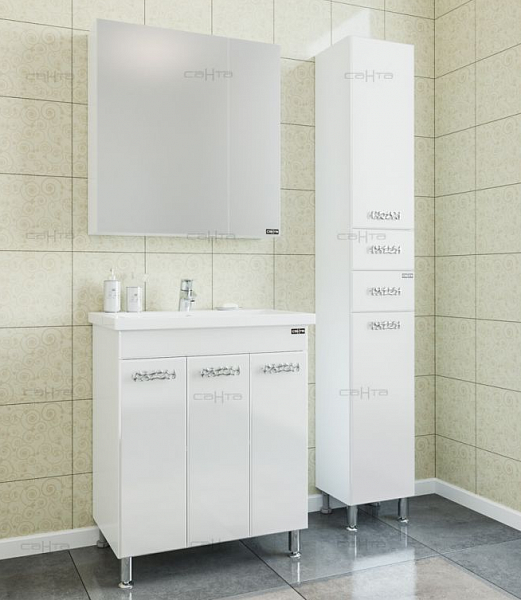 Тумба под раковину Ливерпуль 70 напольная Санта 700120