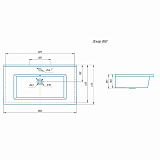 Раковина Оскар 85
