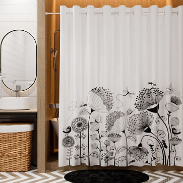 Шторка для ванны Wasserkraft Dill SC-39102