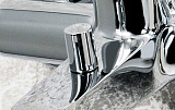 Смеситель для ванны с коротким изливом Wasserkraft Rhin 4401