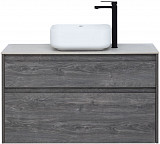 Тумба под раковину Aquanet Nova Lite 100 дуб рошелье (2 ящика) 00242582