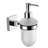 Дозатор жидкого мыла AZARIO RINA стеклянный, хром (AZ-87012)