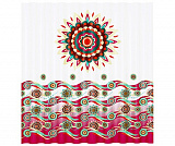 Шторка для ванной Wasserkraft Isen SC-40101