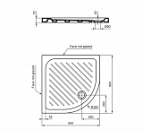 Душевой поддон Vidima Fresh 90х90 см W833561