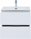 Тумба под раковину Aquanet Алвита New 60 2 ящика, белый матовый 00277510