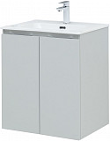 Тумба под раковину Aquanet Алвита New 60 2 дверцы, серый 00277524