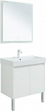Мебель для ванной Aquanet Nova Lite 75 белый глянец (2 дверцы) 00302535