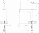 Смеситель для раковины Bravat Spring F179113C