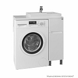 Тумба СаНта "Лондон 29" 2 ящ напольная, (ум. Юпитер 900*500 литой мрамор),