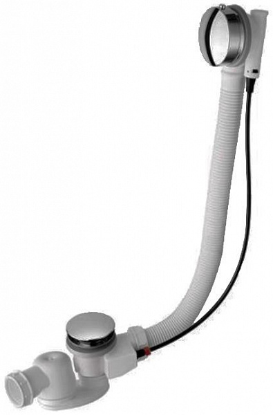 Слив-перелив с функцией наполнения ванны Jacob Delafon Capsule E6D134-CP