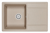 Мойка кухонная Granula прямоугольная кварц 7804, ПЕСОК
