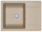 Мойка кухонная Granula прямоугольная кварц 6503, ПЕСОК